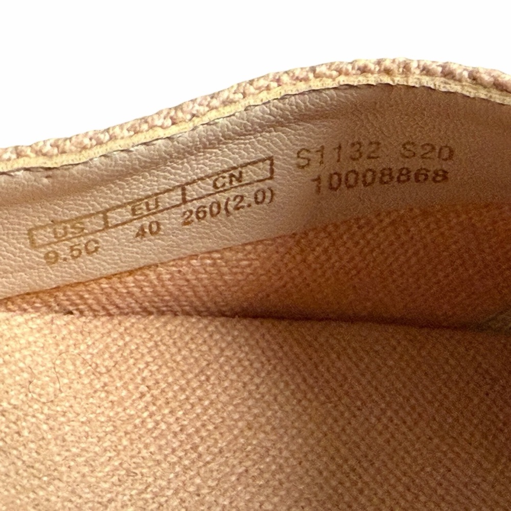 Stuart Weitzman Marguerita Canvas Wedge‎ Sandal - Picture 10 of 11